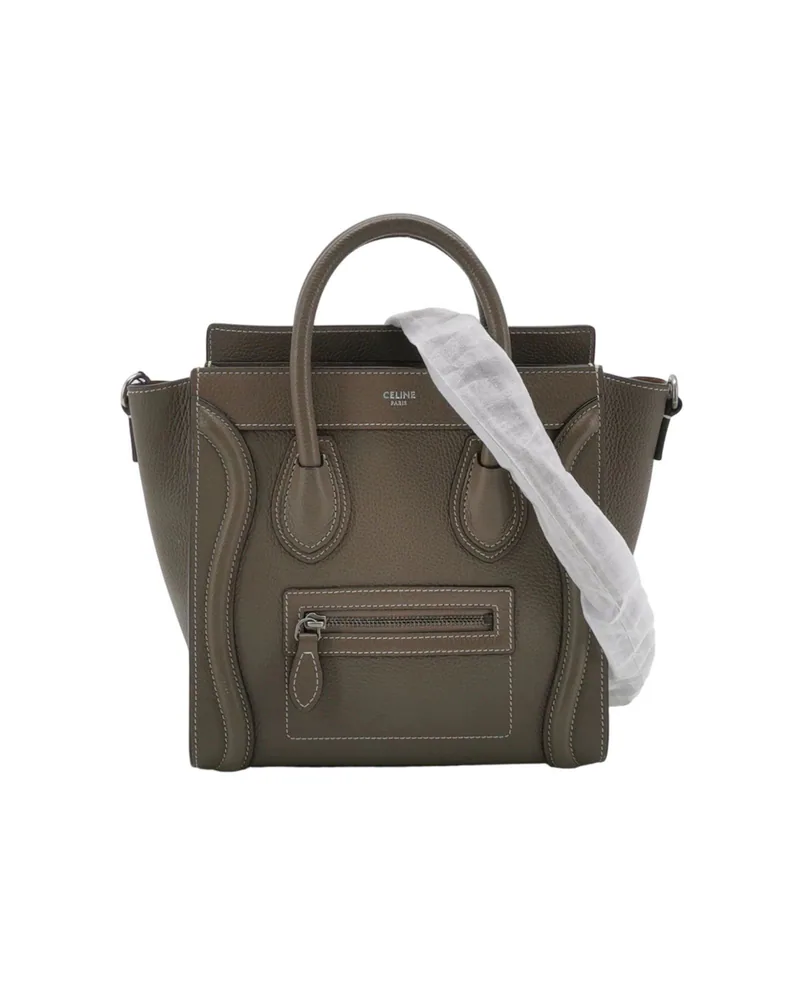 Celine Nano Luggage, Grey