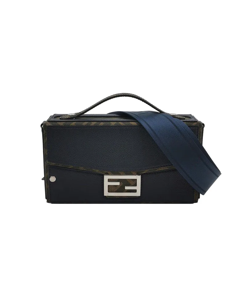 Fendi Baguette Soft Trunk, Navy
