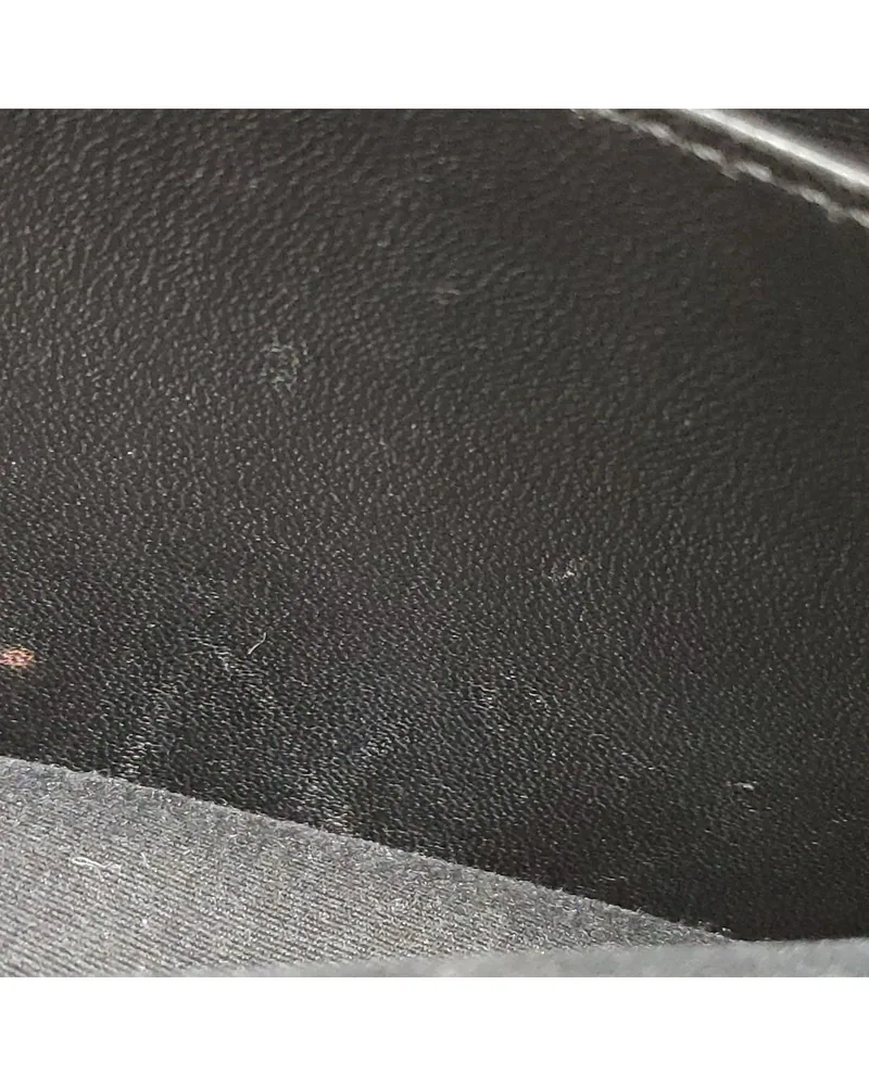 Saint Laurent Loulou Small, close up light wear on the lining