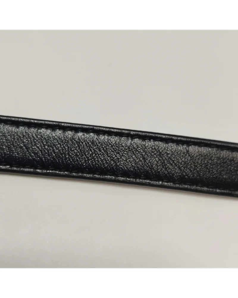 Saint Laurent Loulou Small, close up light wear on the strap