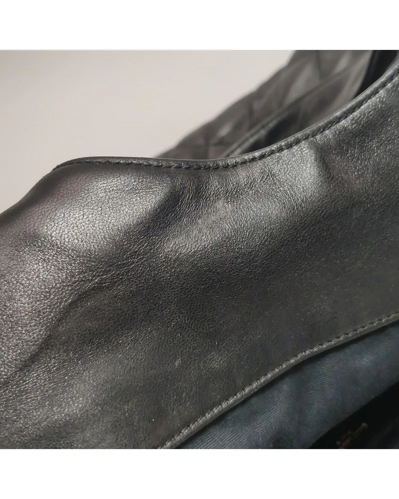 Saint Laurent Icare Maxi Tote, close up light marks on the lining
