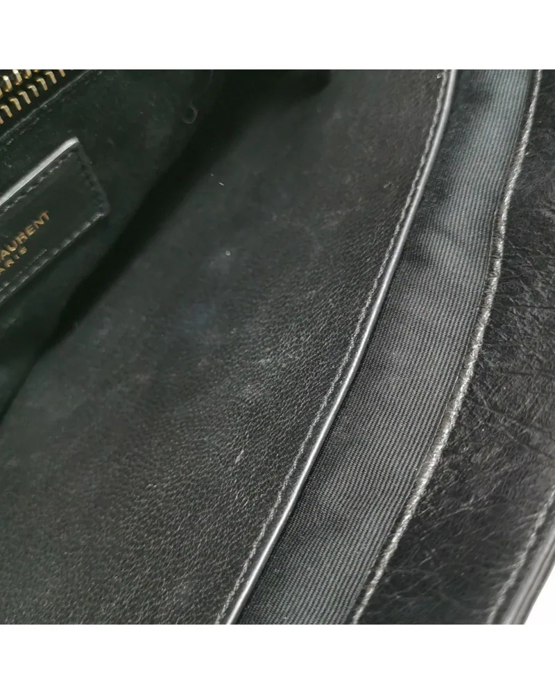 Saint Laurent Niki Medium, close up light marks on the lining