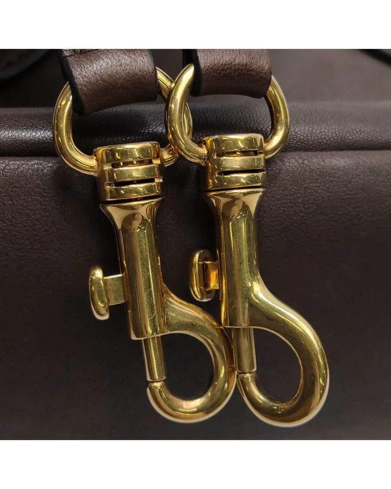 Miu Miu Aventure, close up light wear on the hardware