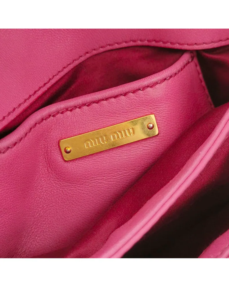Miu Miu Matelassé Shoulder Bag, view 7