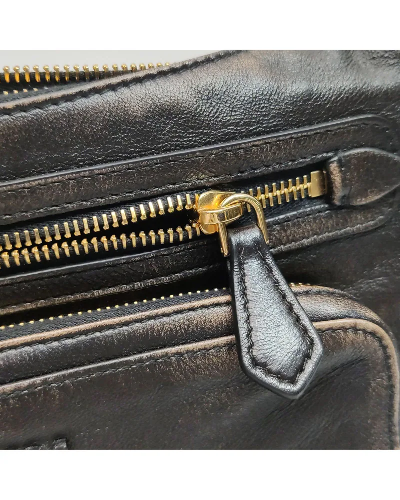Miu Miu Pocket, close up light wear on the hardware
