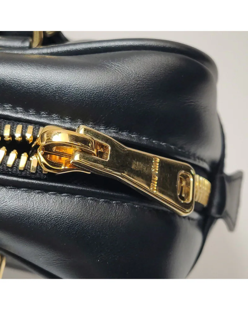 Miu Miu Arcadie, close up light wear on the hardware