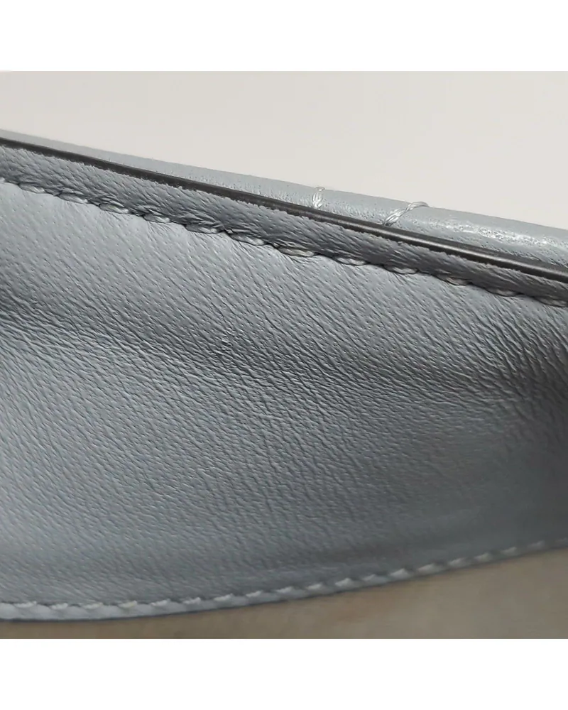 Coach Tabby Backpack, close up light wear on the lining