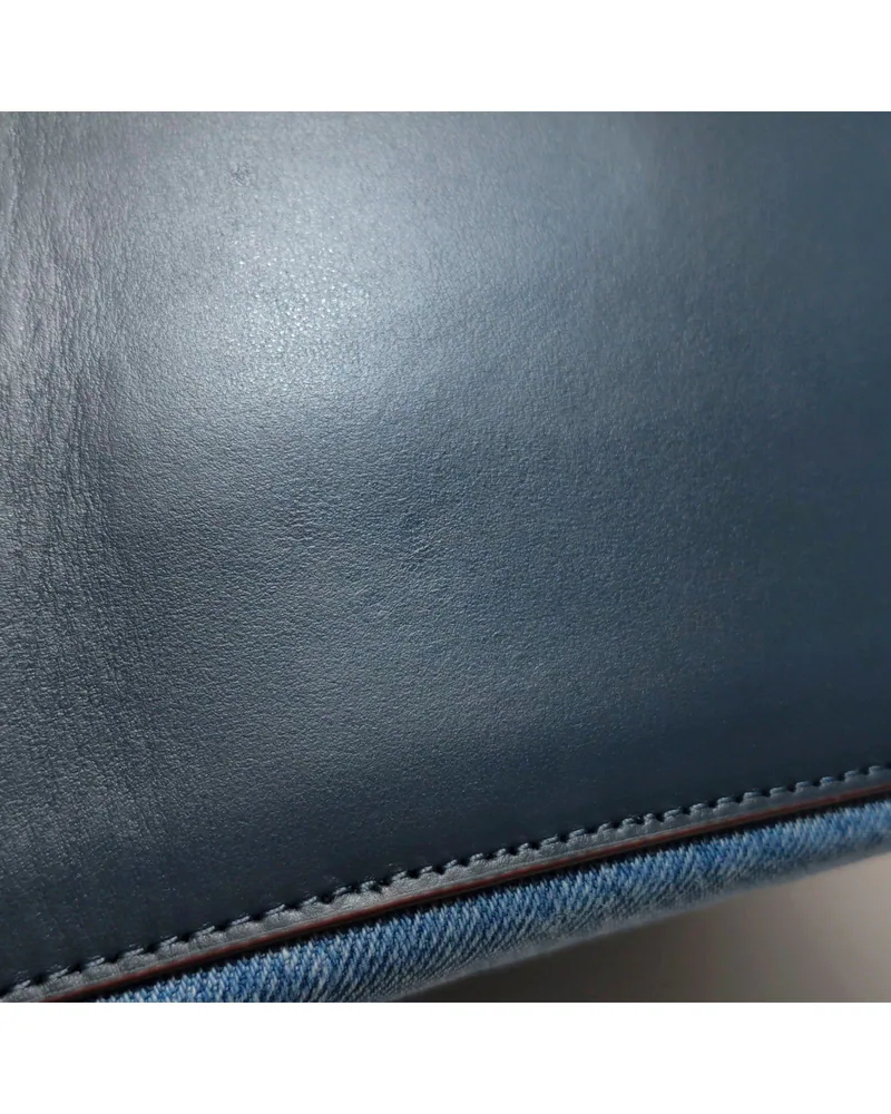 Coach Willow Bucket 24, close up light scratches on the base