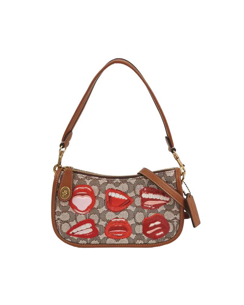 Coach Swinger, Tom Wesselmann Collaboration, Beige multicolour