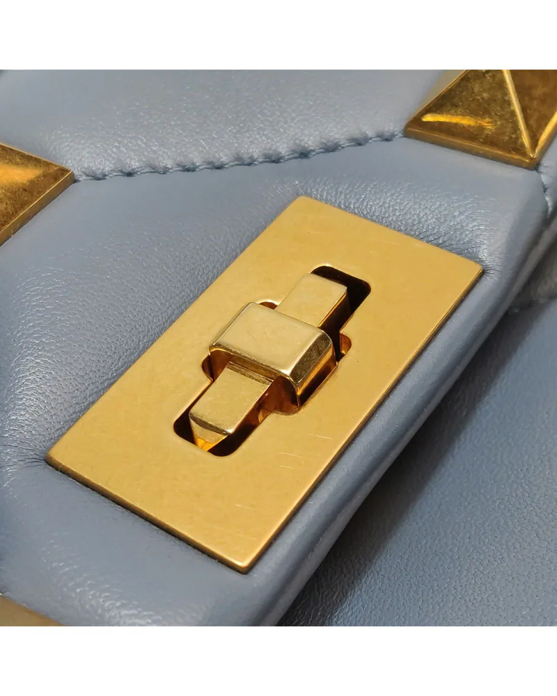Valentino Roman Stud, close up light wear on the hardware