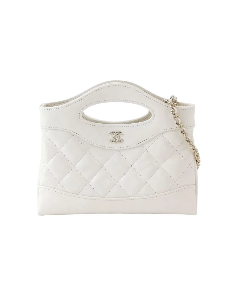 Chanel 31 Bag Nano, White