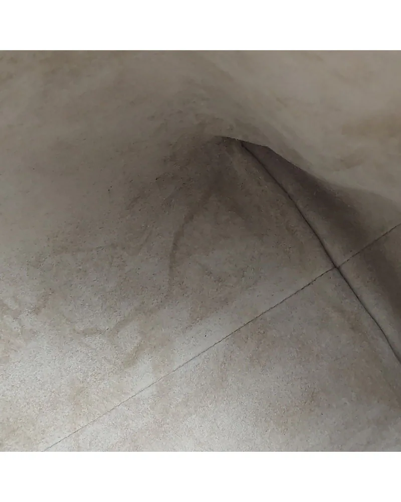 Louis Vuitton Low Key Small, close up light marks on the lining