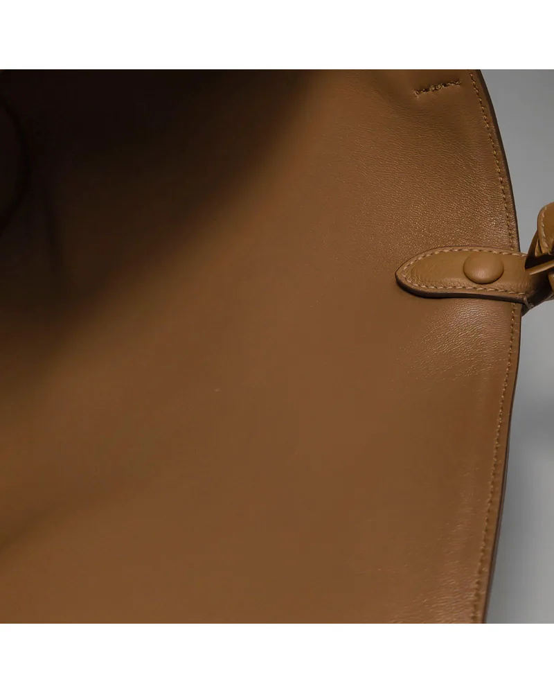 Prada Buckle Medium, close up light marks on the lining