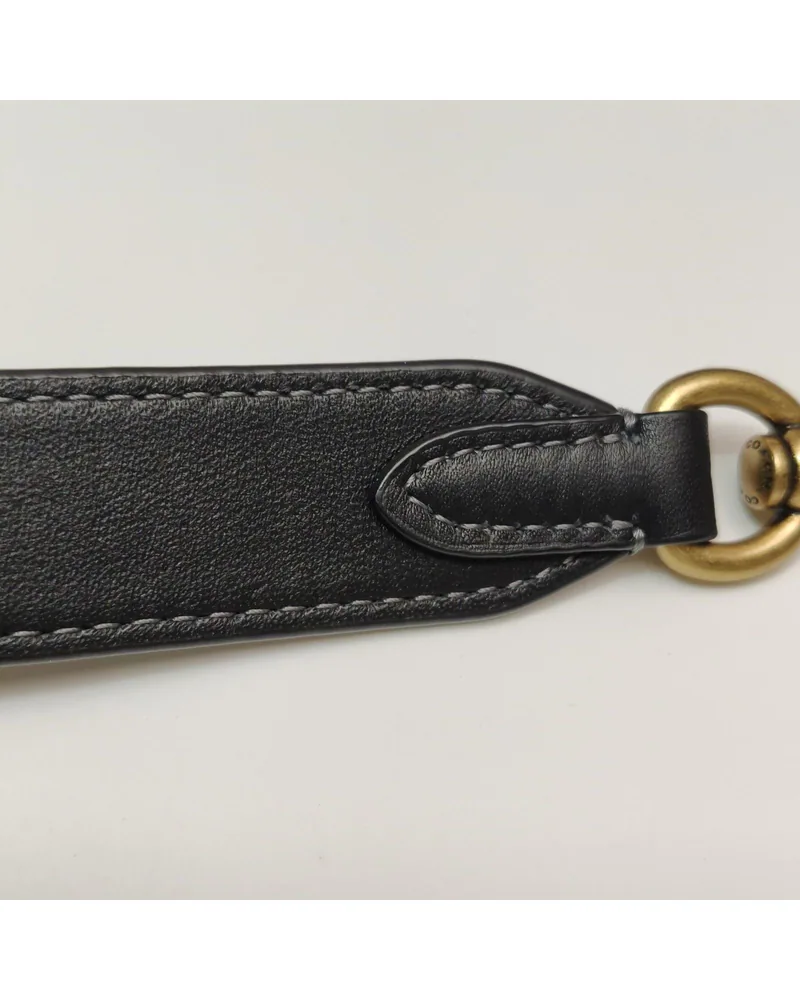 Coach Empire Carryall 26, close up light wear on the strap