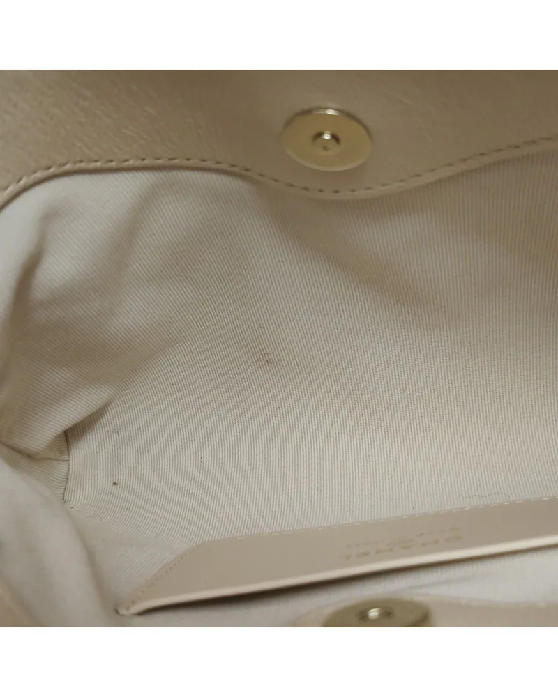 Chanel 31 Bag Nano, close up light marks on the lining