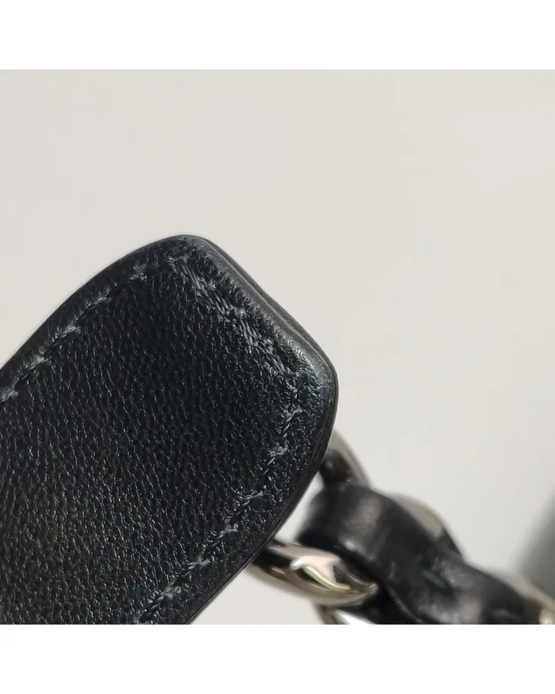 Chanel 19 Bag Small, close up light wear on the strap
