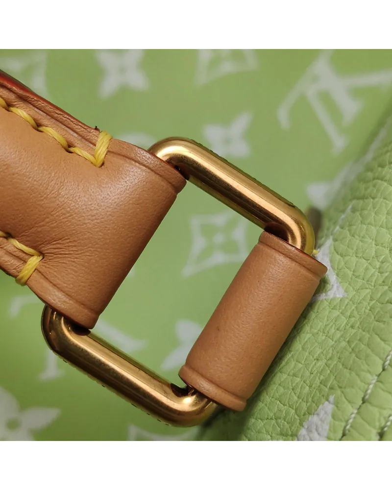 Louis Vuitton Speedy P9 Bandoulière 30, close up light wear on the hardware