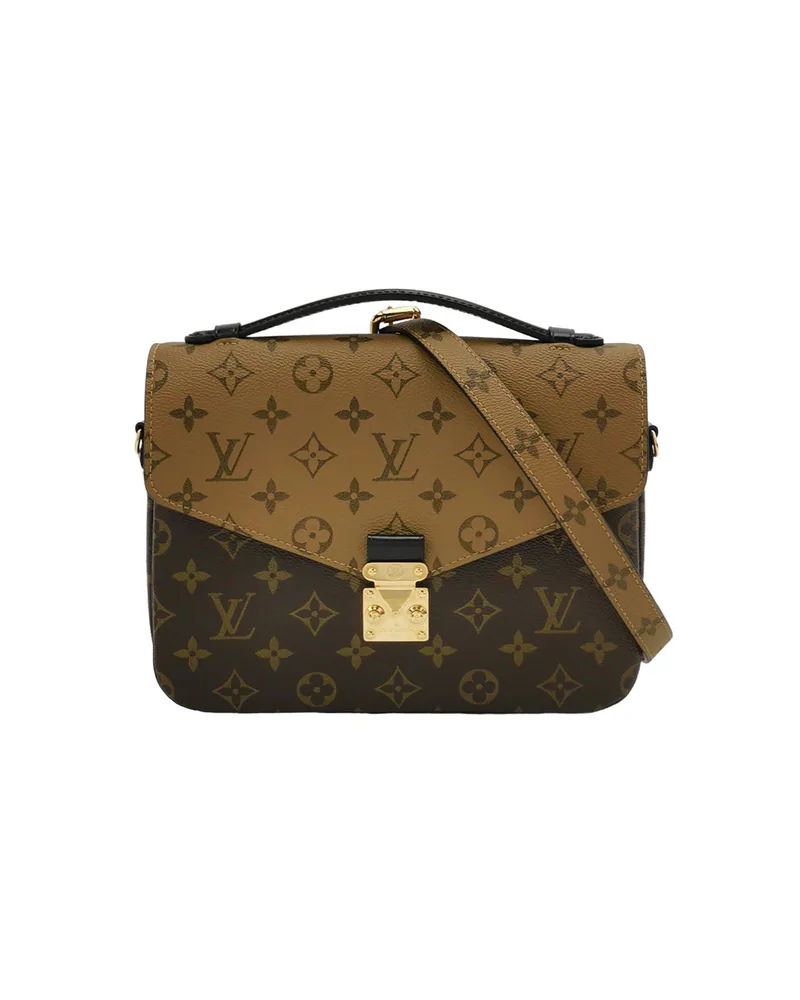 Louis Vuitton Pochette Métis MM, Reverse, Brown monogram