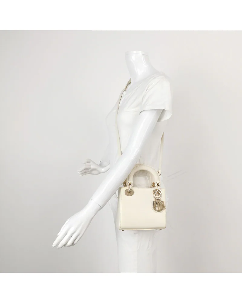 Dior Lady Dior Mini, Lizard, view 2