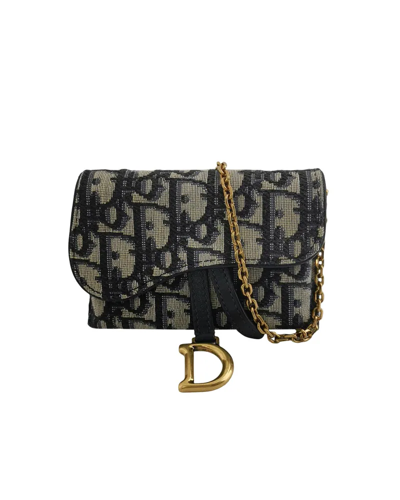 Dior Saddle Nano, Navy