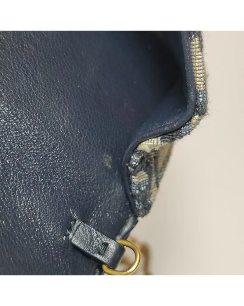 Dior Saddle Nano, close up light marks on the lining