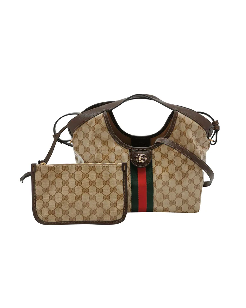 Gucci Giglio Tote Small, Khaki