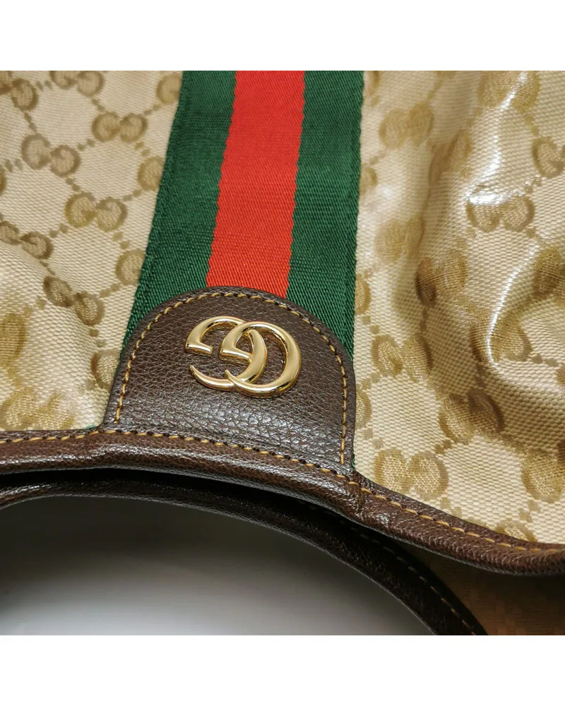 Gucci Giglio Tote Small, close up light wear on the hardware