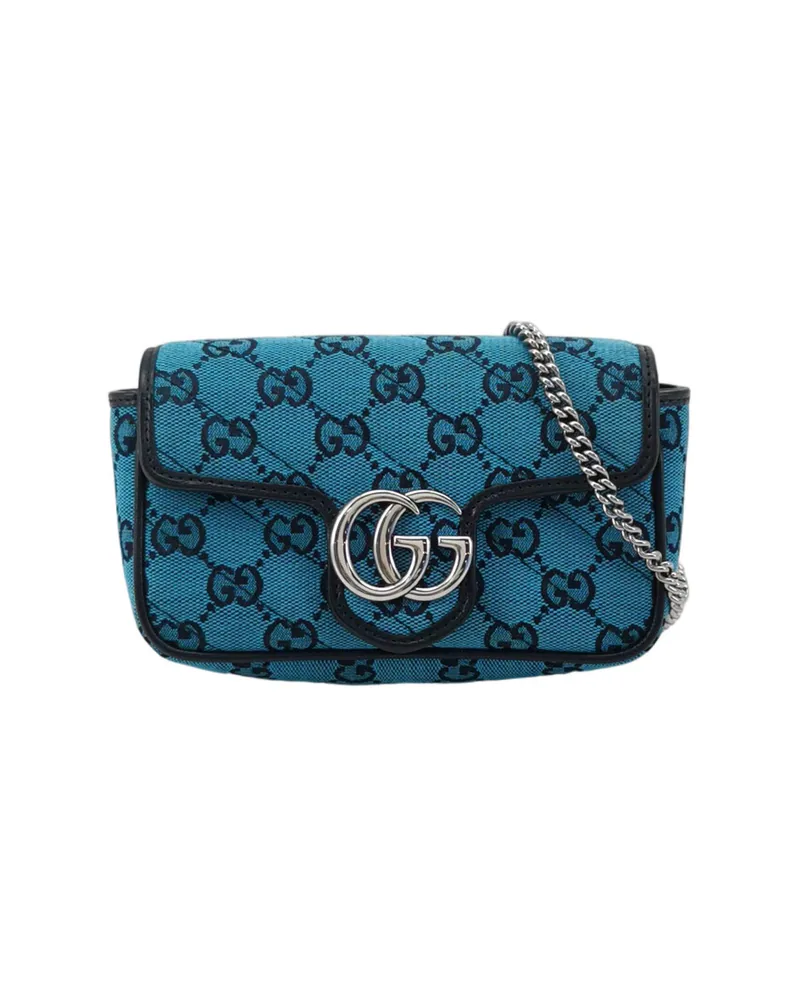 Gucci GG Marmont Super Mini, Blue