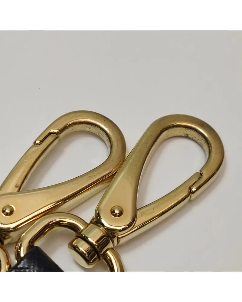 Prada Re-Edition Mini, close up light wear on the hardware