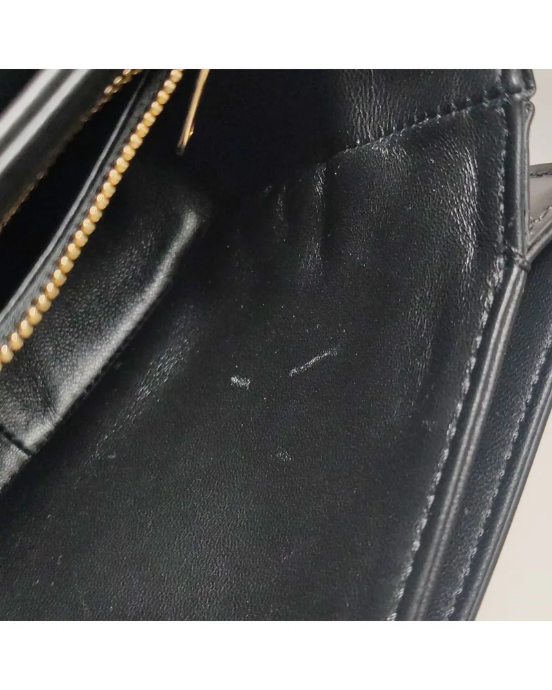 Celine Teen Triomphe, close up light scratches on the lining