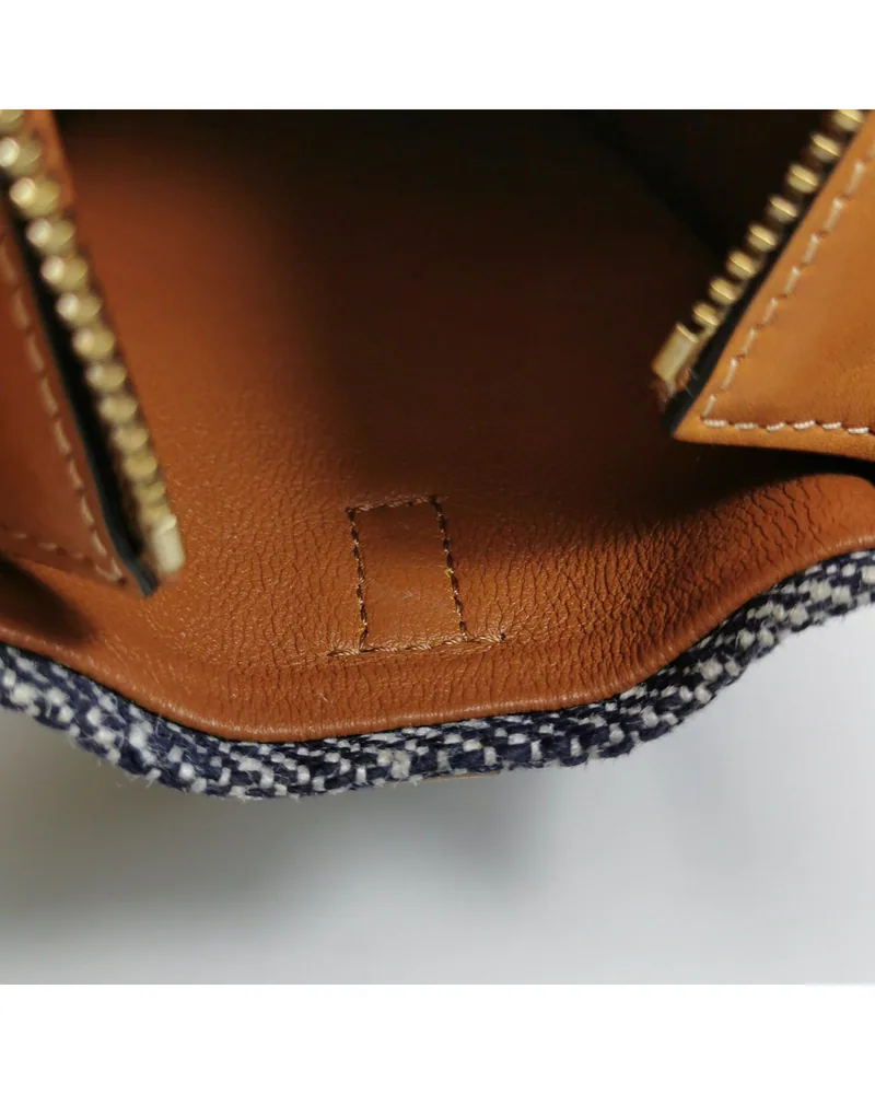 Celine Nano Luggage, close up light marks on the lining
