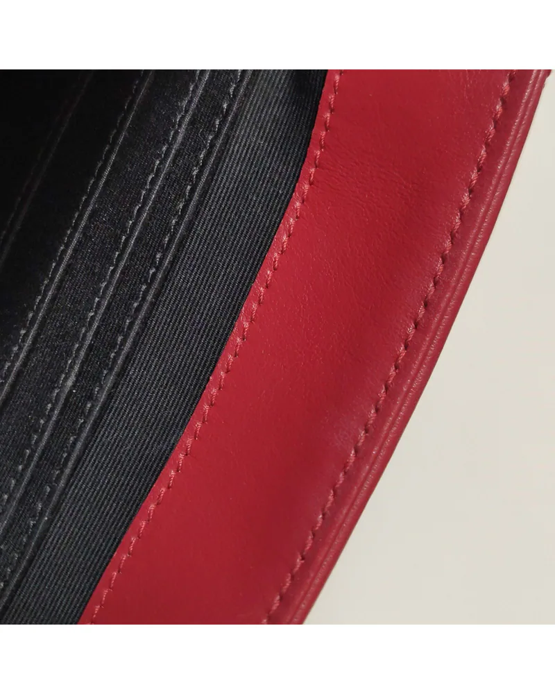 Saint Laurent Loulou Mini, close up light marks on the lining