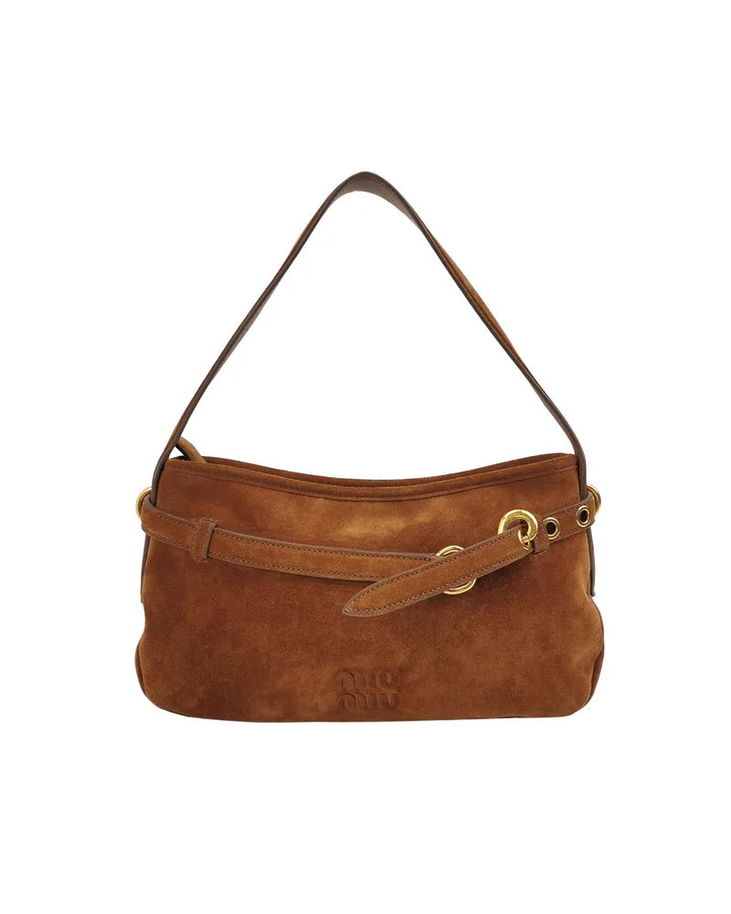 Miu Miu Aventure, Suede, front